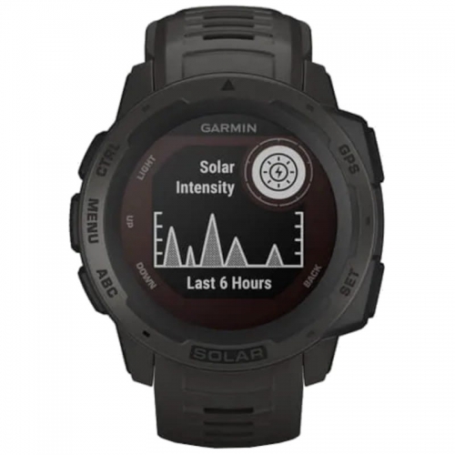 SMARTWATCH GARMIN INSTINCT SOLAR GRAFITE