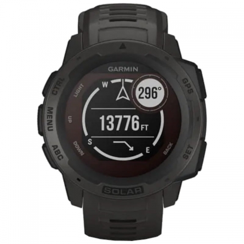 SMARTWATCH GARMIN INSTINCT SOLAR GRAFITE