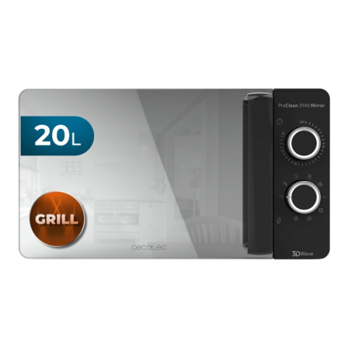 MICRO-ONDAS CECOTEC - PROCLEAN 3140 ESPELHO PRETO