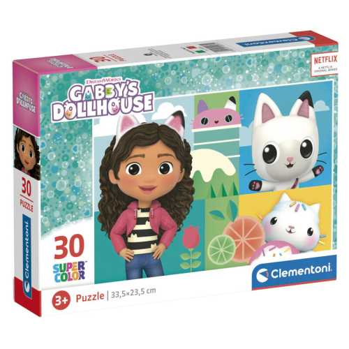 Puzzle La Casa de Bonecas de Gabby 30Peças