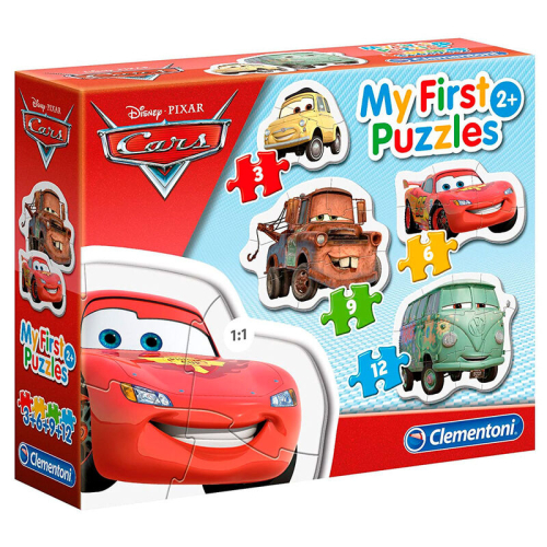 Puzzle My First Puzzle Cars Disney 3-6-9-12 Peças