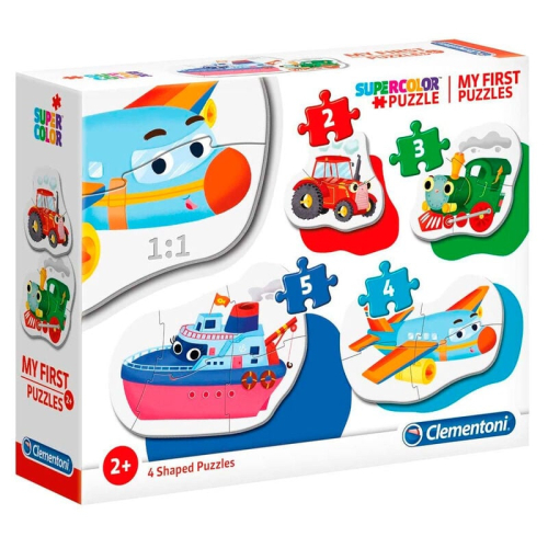 Puzzle My First Puzzle Means of Transport 3-6-9-12 Peças