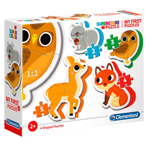Puzzle My First Puzzle Animales del Bosque 2-3-4-5 Peças