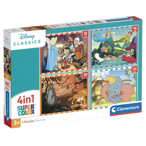 Puzzle Classic Disney 12-16-20-24 Peças