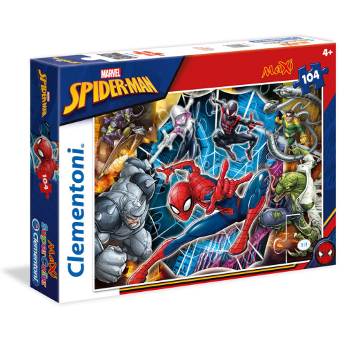 Puzzle Maxi Spiderman Marvel 104 Peças