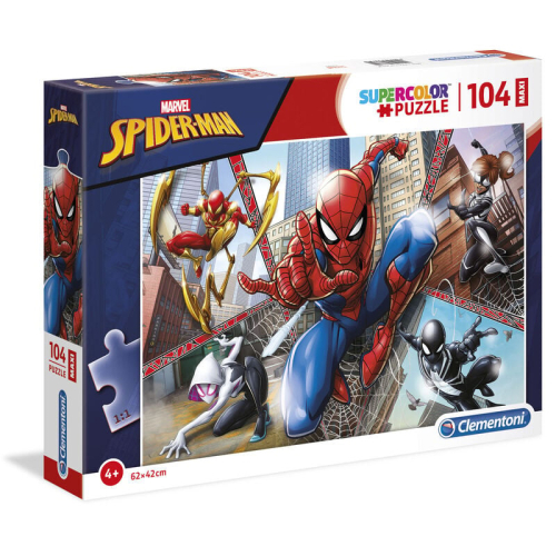 Puzzle Maxi Spiderman Marvel 104 Peças
