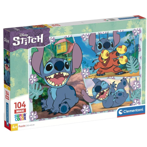 Puzzle maxi Stitch Disney 104 Peças