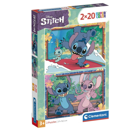Puzzle Stitch Disney 2x20 Peças
