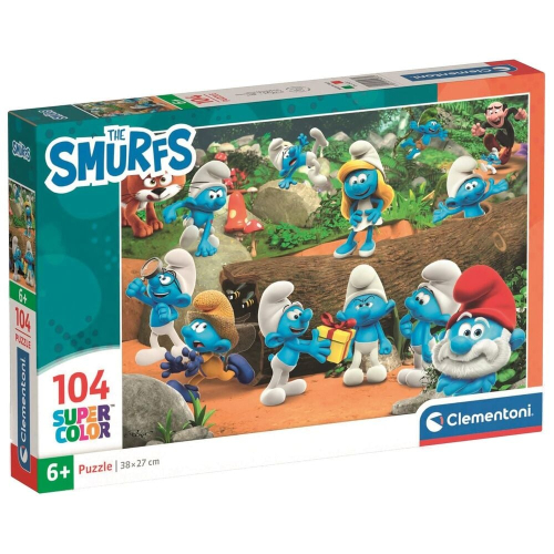 Puzzle Los Pitufos 104 Peças