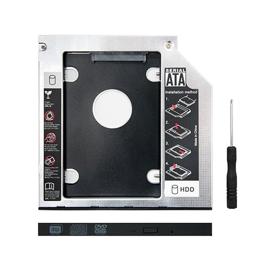 ADAPTADOR BAHIA RW PORTATIL A SSD NANOCABO 12.7MM