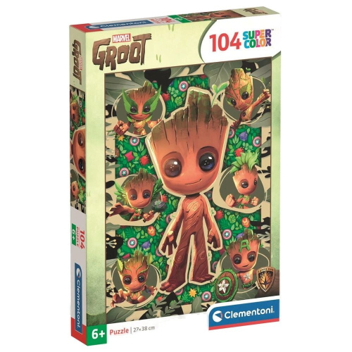 Puzzle I Am Groot Marvel 104 Peças