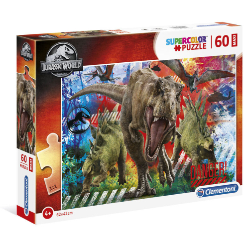 Puzzle Maxi Jurassic World 60 Peças