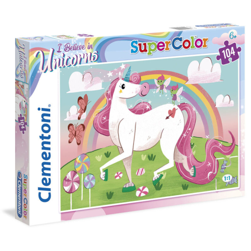 Puzzle Unicornios 104 Peças
