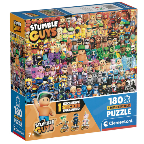 Puzzle impossible Stumble Guys 180 Peças