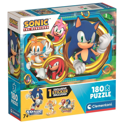 Puzzle Sonic the Hedgehog 180 Peças