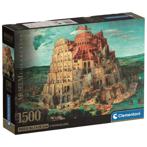 Puzzle The Tower of Babel Bruegel Museum 1000 Peças