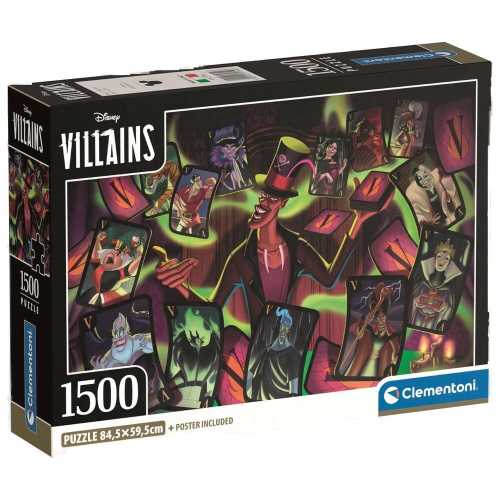 Puzzle Villanas Disney 1500 Peças