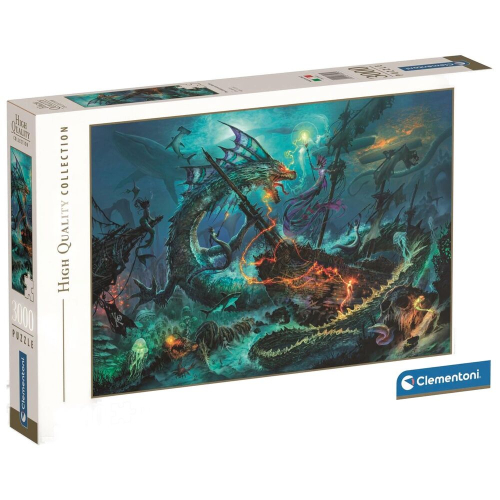 Puzzle The Underwater Battle High Quality 3000Peças