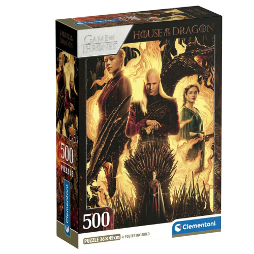 Puzzle La Casa del Dragon 500 Peças