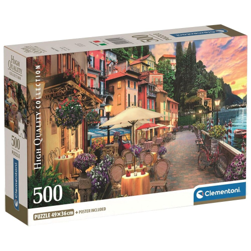 Puzzle Lake Como High Quality 500 Peças