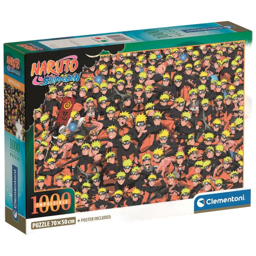 Puzzle Impossible Naruto Shippuden 1000 Peças