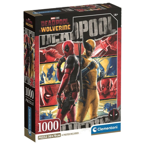 Puzzle Deadpool Marvel 1000 Peças