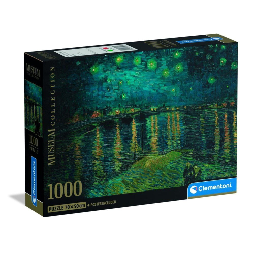 Puzzle Starry Night Over the Rhone Van Gogh Museum 1000 Peças