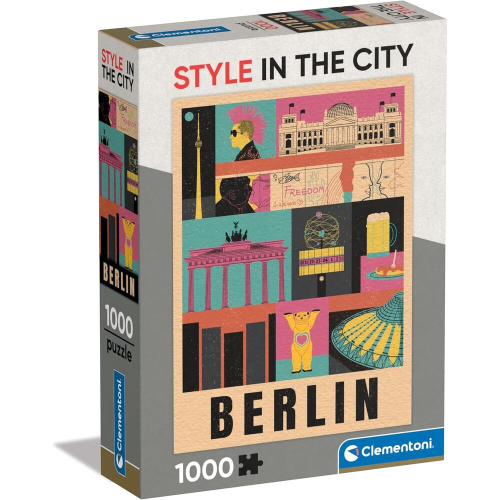 Puzzle Berlin Style in the City 1000 Peças