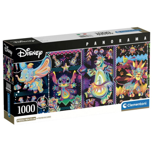 Puzzle panorama Disney 1000 Peças