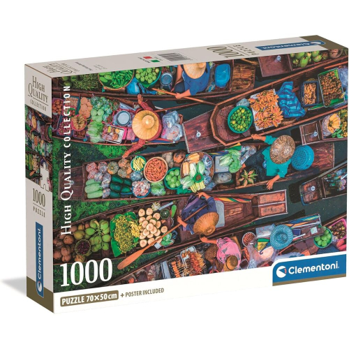 Puzzle Thai Floating Market High Quality 1000 Peças