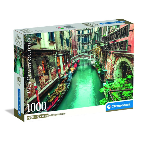Puzzle Venice Canal High Quality 1000 Peças