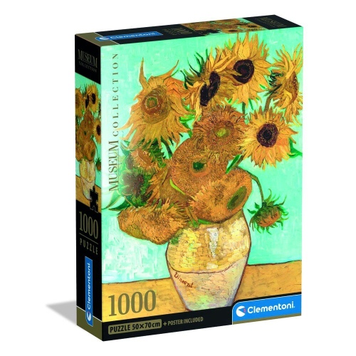 Puzzle Sunflowers Van Gogh Museum 1000 Peças