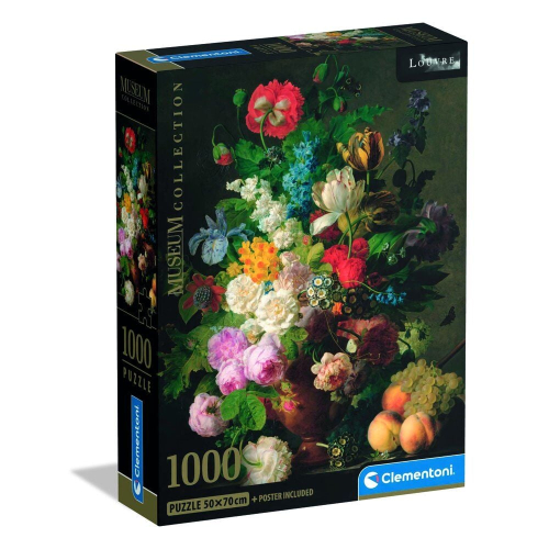 Puzzle Bowl of Flowers Van Dael Museum 1000 Peças