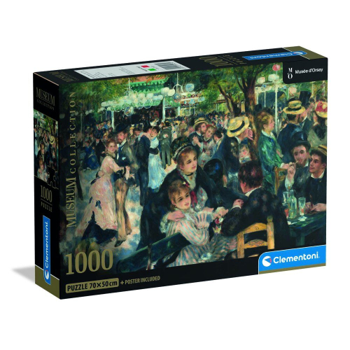 Puzzle Bal Du Moulin de la Galette Renoir Museum 1000 Peças