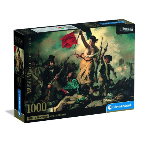 Puzzle Liberty Leading the People Delacroix Museum 1000 Peças