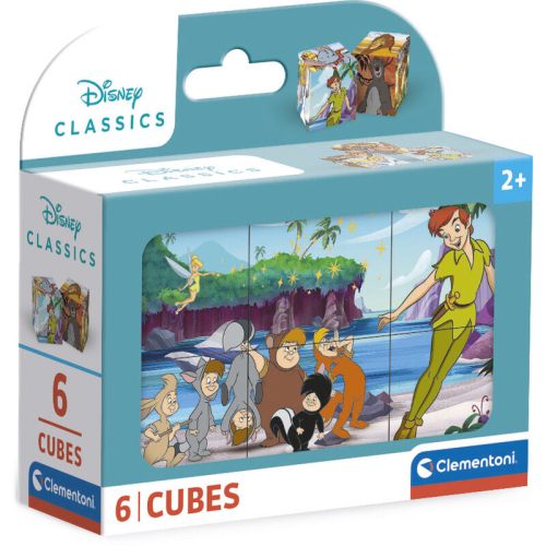 Puzzle cubo Classic Disney 6Peças