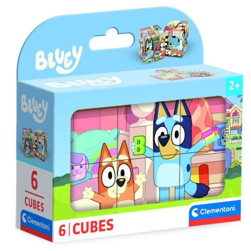 Puzzle cubo Bluey 6Peças
