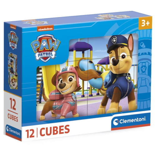 Puzzle cubo Patrulla Canina Paw Patrol 12 Peças
