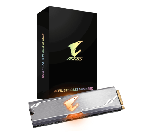 DISCO RÍGIDO GIGABYTE - M2 256GB SSD AORUS RGB NVME 2280