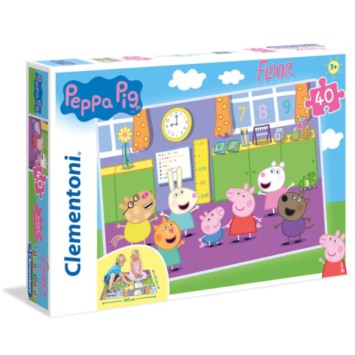 Puzzle Floor Peppa Pig 40Peças
