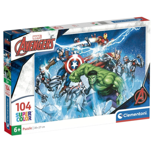 Puzzle Los Vengadores Avengers Marvel 104 Peças