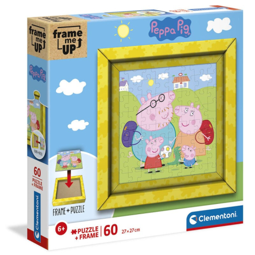 Puzzle Frame me Up Peppa Pig 60Peças