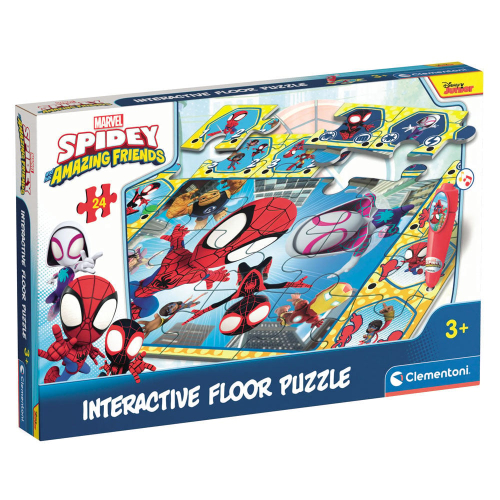 Puzzle Interactivo Spidey Marvel 24 Peças