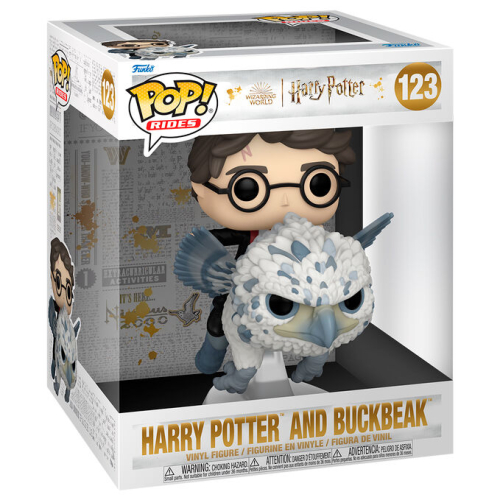Figura POP Rides Deluxe Harry Potter y el Prisionero de Azkaban - Harry Potter &Buckbeak