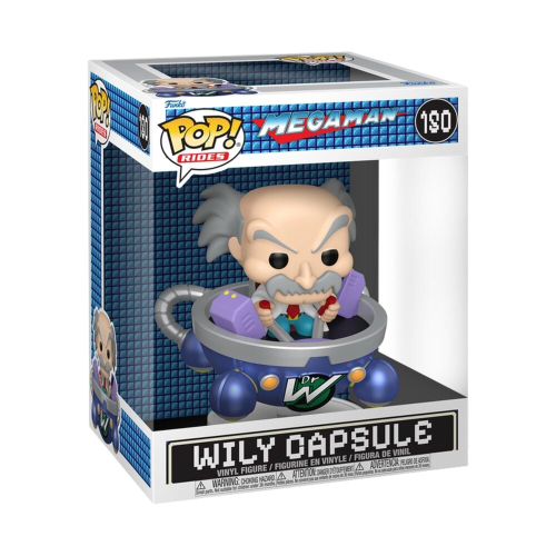 Figura POP Rides Deluxe Mega Man Dr. Wily in Wily Capsule