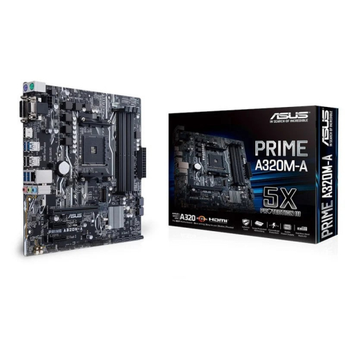 MOTHERBOARD ASUS AM4 PRIME A320M-A