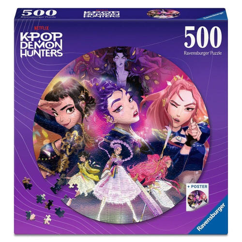 Puzzle K-Pop Demon Hunters 500 Peças
