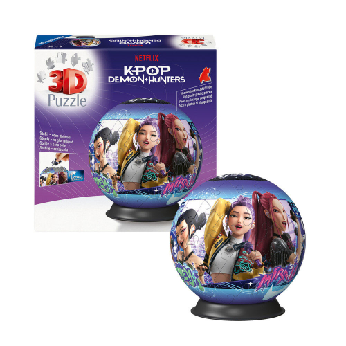 Puzzle Ball 3D K-Pop Demon Hunters 72 Peças