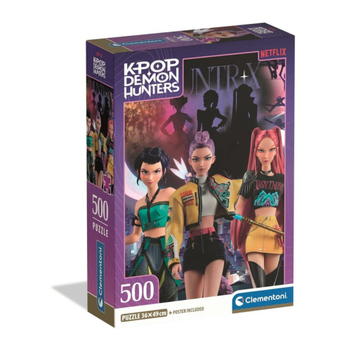 Puzzle 2 CB Kpop Demon Hunters 500 Peças