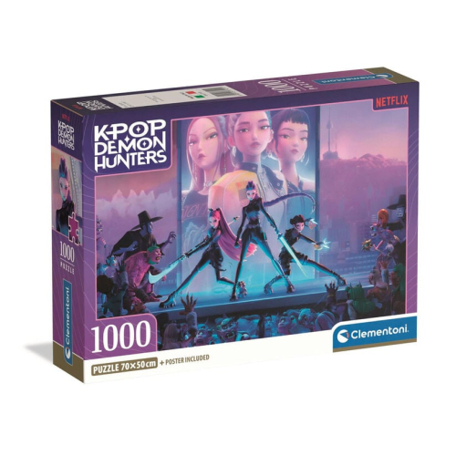 Puzzle 1 CB Kpop Demon Hunters 1000 Peças